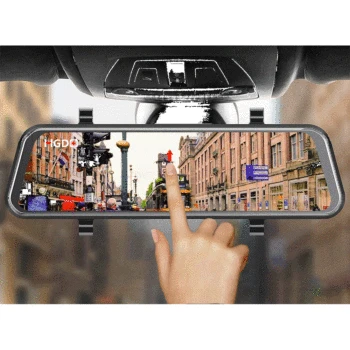 1080P HD Rear Camera Car Dash Camera Video Recorder 10 Inches Touch Screen Auto DVR Stream Media Dual Lens Rearview Mirror
1080P HD Rear Camera Car Dash Camera Video Recorder 10 Inches Touch Screen Auto DVR Stream Media Dual Lens Rearview Mirror