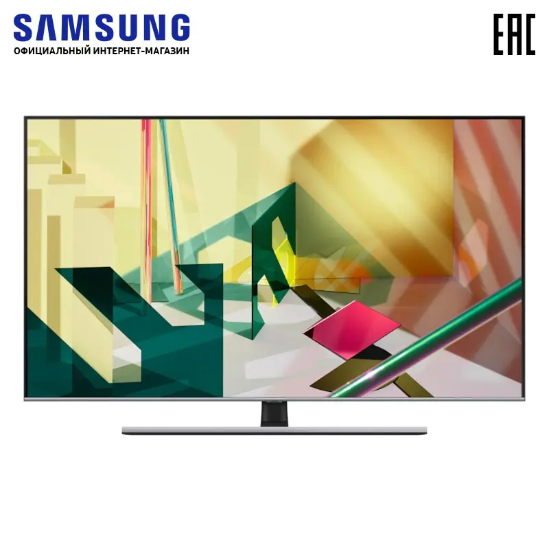 Телевизор Samsung 75" Q77T 4K Smart QLED TV (2020) (QE75Q77TAUXRU) | Электроника