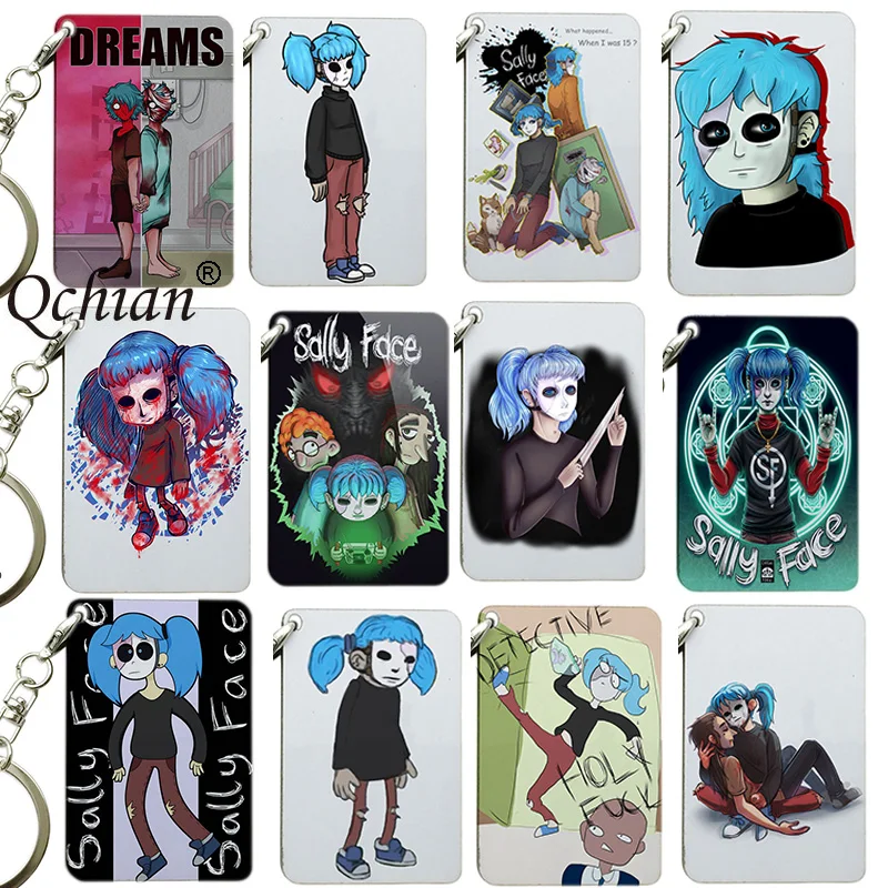 Game Sally Face Hot Selling Keychain Cosplay Sally Face Costumes Key Chain Pendant Keyring Pendant Keyring Fan Collection Props
Game Sally Face Hot Selling Keychain Cosplay Sally Face Costumes Key Chain Pendant Keyring Pendant Keyring Fan Collection Props