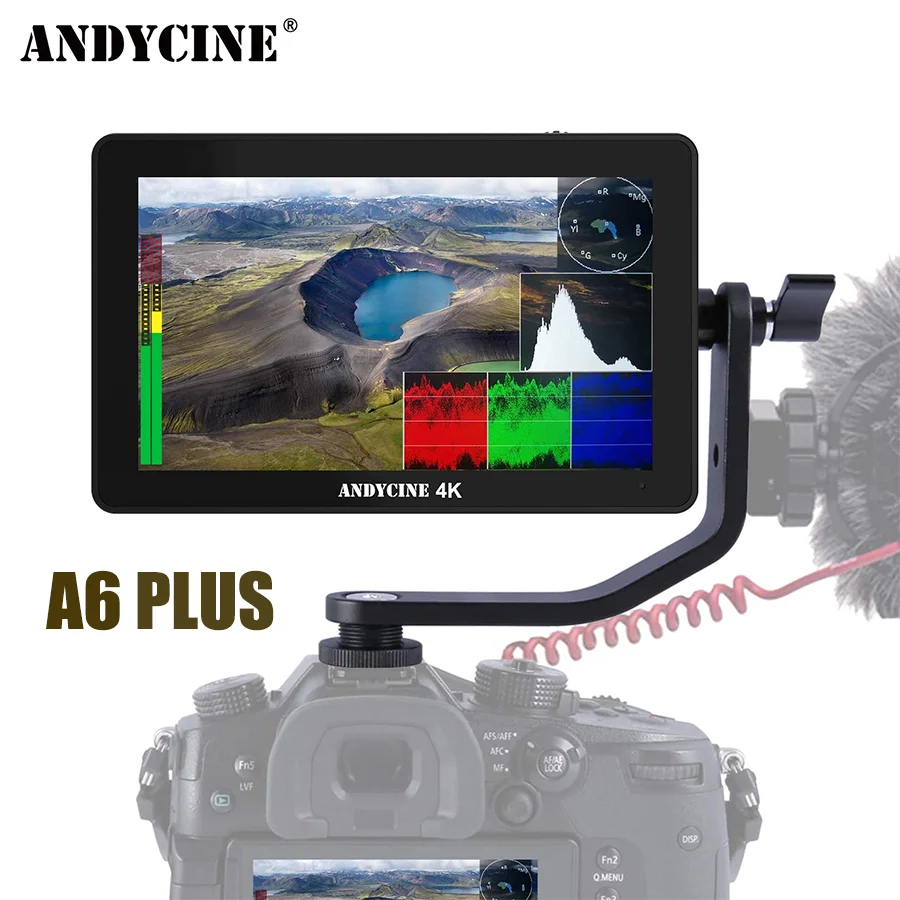 A6 Plus Field Monitor Waveform Vectorscope 3D LUT Type-C 4K HDMITouchscreen 5.5 IPS FHD for Camera DSLR
A6 Plus Field Monitor Waveform Vectorscope 3D LUT Type-C 4K HDMITouchscreen 5.5 IPS FHD for Camera DSLR