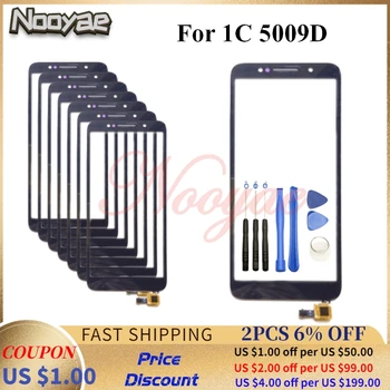5.3inch Black touchscreen For Alcatel 1C 5009D 5009 Touch Screen Digitizer Front Glass Sensor Panel touchpad +track 
5.3inch Black touchscreen For Alcatel 1C 5009D 5009 Touch Screen Digitizer Front Glass Sensor Panel touchpad +track