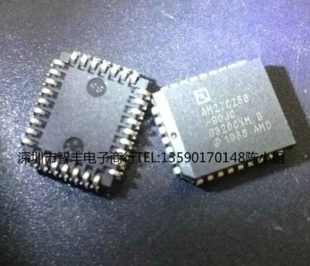 5pcs  AM27C256-90JC  PLCC-32 Original AM27C256 PLCC32 Car memory chips