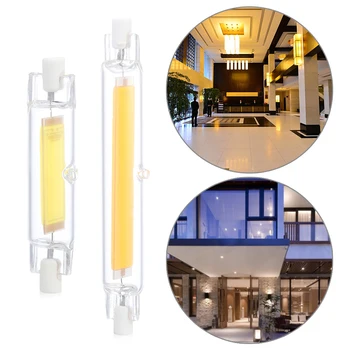 LED R7S 78mm 118mm Dimmable COB LED Lamp Bulb for Replace Halogen Light Spot Light Floodlight Glass Tube 4W 8W Energy Saving
LED R7S 78mm 118mm Dimmable COB LED Lamp Bulb for Replace Halogen Light Spot Light Floodlight Glass Tube 4W 8W Energy Saving