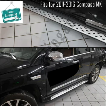 Fits for Jeep Compass MK 2011-2016 2Pcs left right running board side steps nerf bar car pedal side stairs
Fits for Jeep Compass MK 2011-2016 2Pcs left right running board side steps nerf bar car pedal side stairs