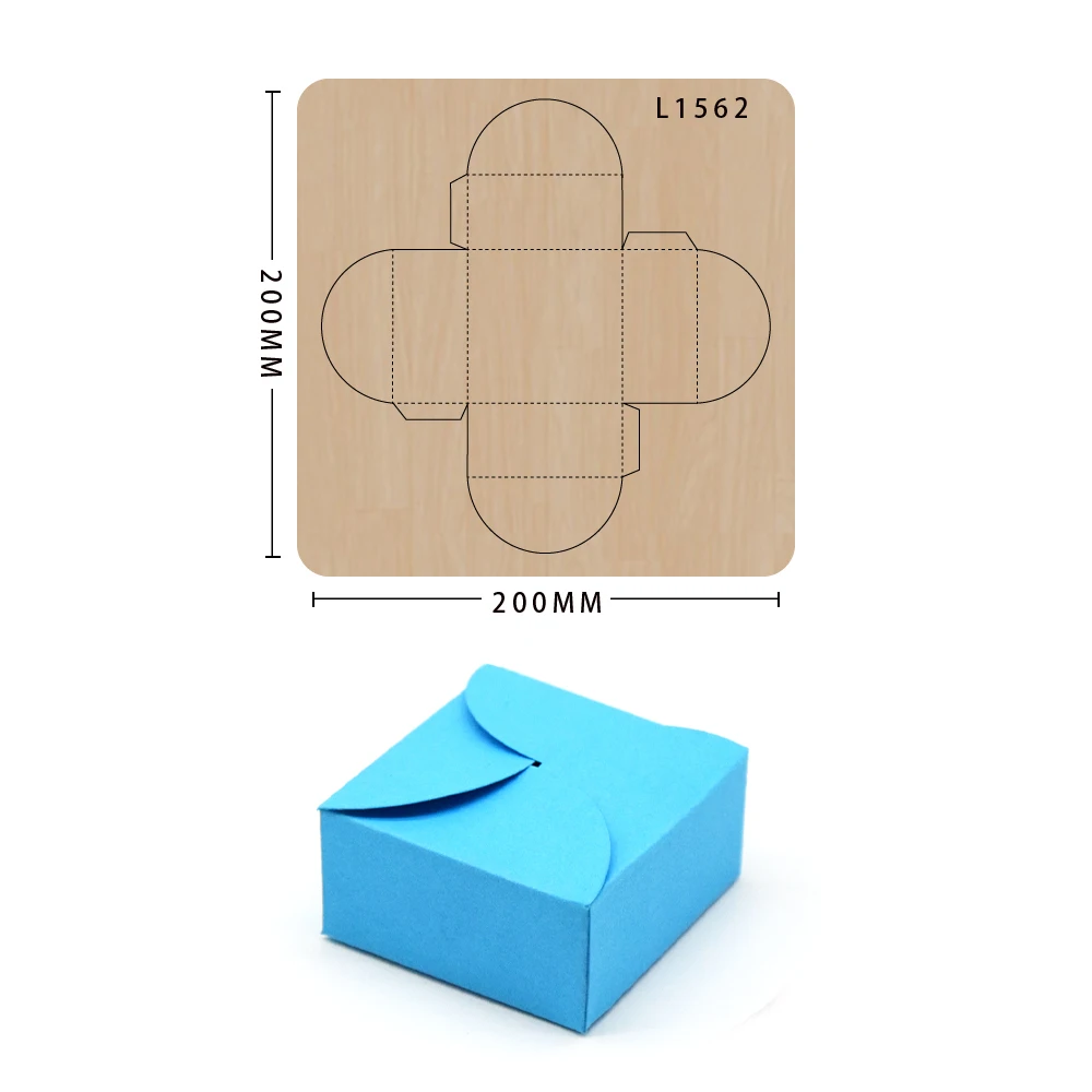 Wooden Cutting Die Gift Box Cutter, Template for Decorative Items, regular Die Cutting Machine, Gift Boxes
Wooden Cutting Die Gift Box Cutter, Template for Decorative Items, regular Die Cutting Machine, Gift Boxes