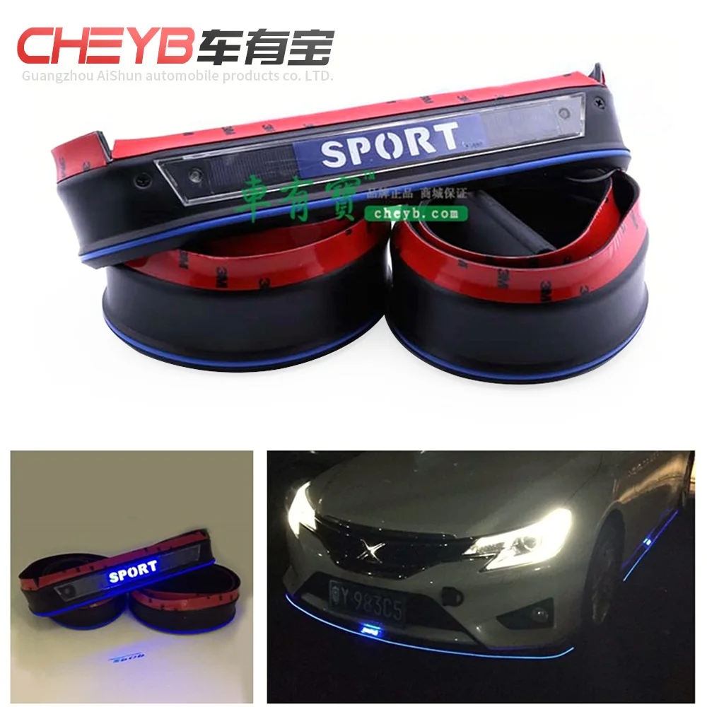 Solar Shining Surrounded Anticollision Block Glue/LED Front Lip Side Skirt Anticollision Article/Car Light Included Car Body Tri
Solar Shining Surrounded Anticollision Block Glue/LED Front Lip Side Skirt Anticollision Article/Car Light Included Car Body Tri