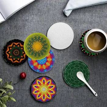 HUGSIDEA Colorful Floral Mandala Pattern Cup Drinks Holder Mat Insulation Mug Coasters Creative Placemat Kitchen Accessories
HUGSIDEA Colorful Floral Mandala Pattern Cup Drinks Holder Mat Insulation Mug Coasters Creative Placemat Kitchen Accessories