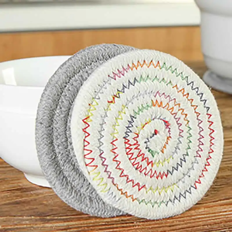 Round Placemat Pad Single Table Coasters Kitchen Table Mats Linen Knitting Bowl Hot Stand Mats Padding Table Mat Insulation Pad
Round Placemat Pad Single Table Coasters Kitchen Table Mats Linen Knitting Bowl Hot Stand Mats Padding Table Mat Insulation Pad
