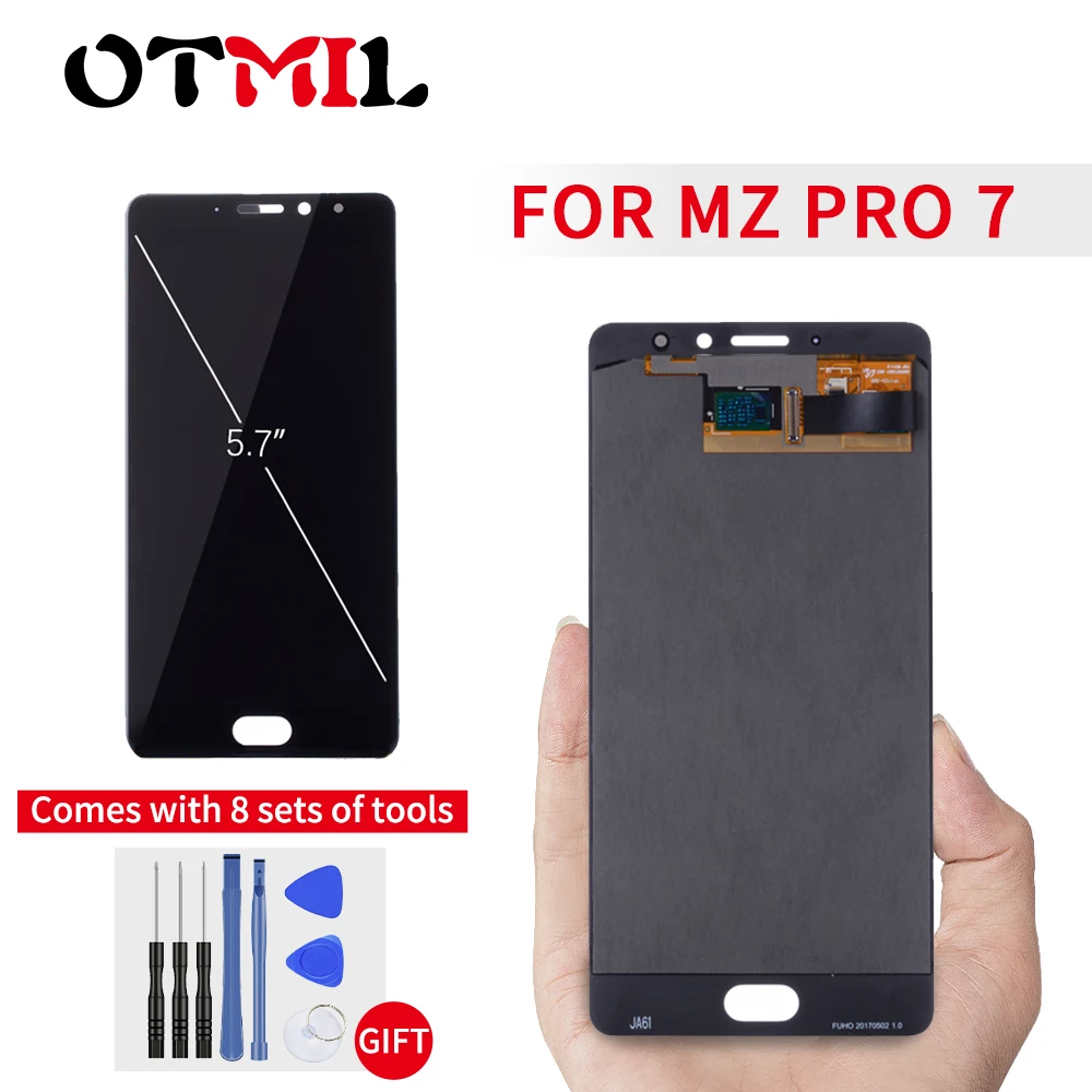 5.2"AMOLED Phone LCD For MEIZU Pro 7 LCD Display Touch Screen with Frame Digitizer For Meizu Pro 7 Display Pro7 LCD M792M M792H
5.2"AMOLED Phone LCD For MEIZU Pro 7 LCD Display Touch Screen with Frame Digitizer For Meizu Pro 7 Display Pro7 LCD M792M M792H