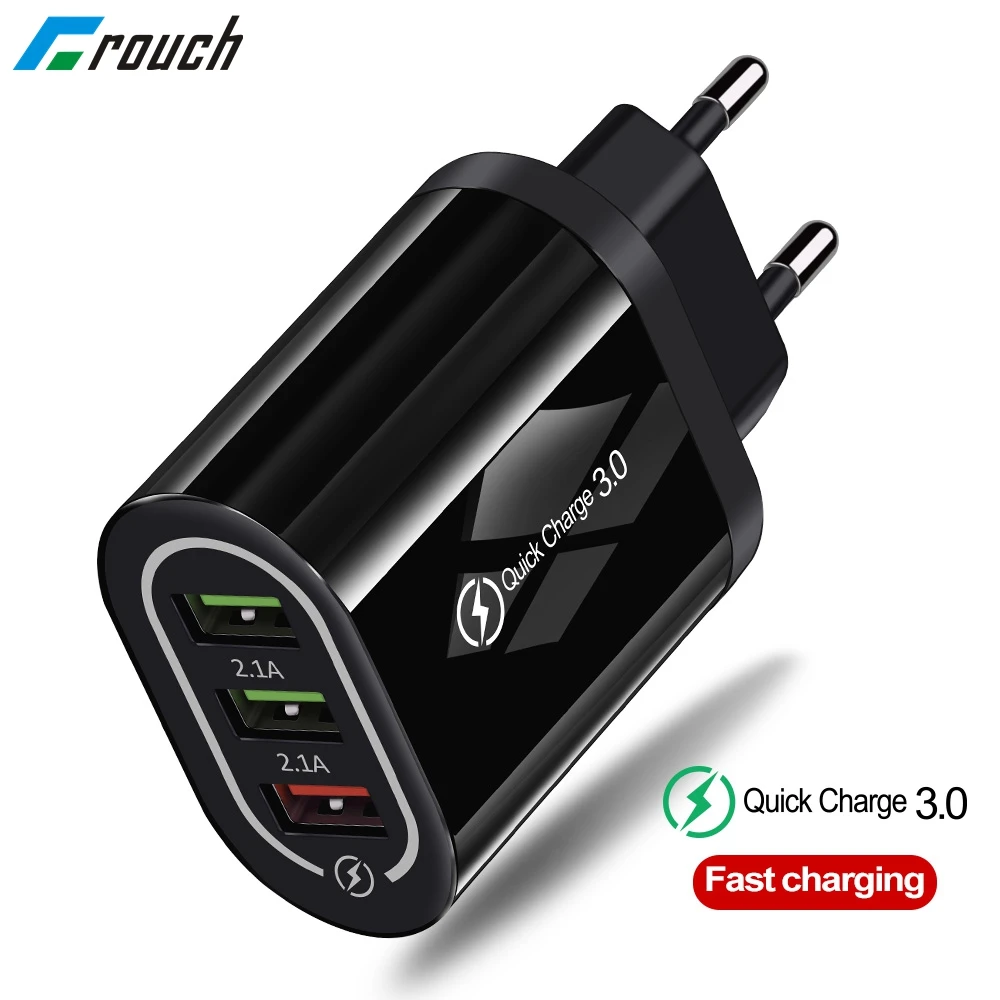 OLAF Quick Charge 3.0 4.0 18W EU US QC 3.0 USB Charger Fast Portable Charging Mobile Phone Charger For iPhone xr Samsung Xiaomi
OLAF Quick Charge 3.0 4.0 18W EU US QC 3.0 USB Charger Fast Portable Charging Mobile Phone Charger For iPhone xr Samsung Xiaomi