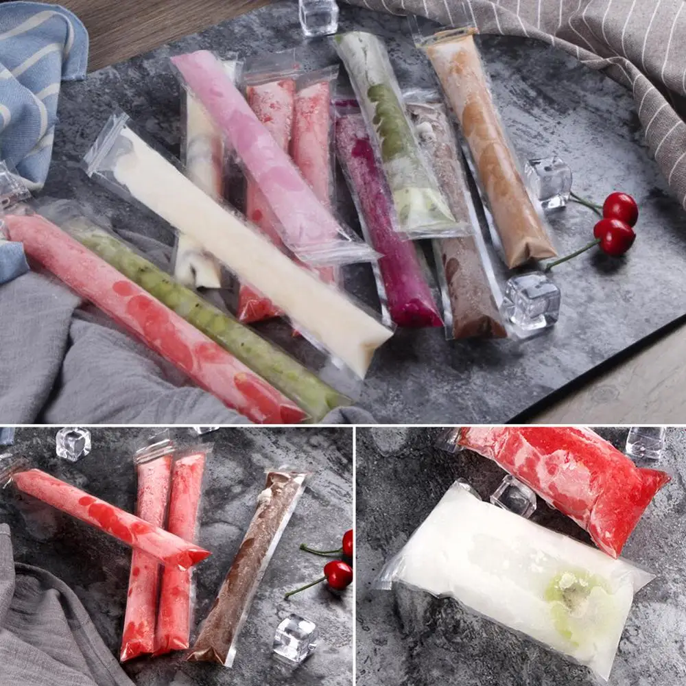 100Pcs Disposable Ice Mold DIY Bag Own Style Tools Freezer Mold Popsicle Molds Ice Cream Package
100Pcs Disposable Ice Mold DIY Bag Own Style Tools Freezer Mold Popsicle Molds Ice Cream Package