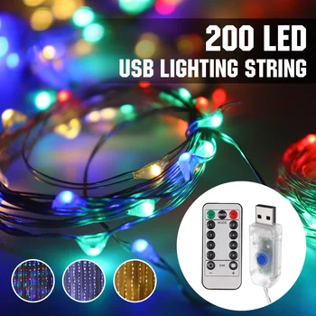 300CM*2M USB 8 Modes Remote Control 200 LED Curtain String Light with 10 Hooks for Festival Christmas Wedding Decor
300CM*2M USB 8 Modes Remote Control 200 LED Curtain String Light with 10 Hooks for Festival Christmas Wedding Decor