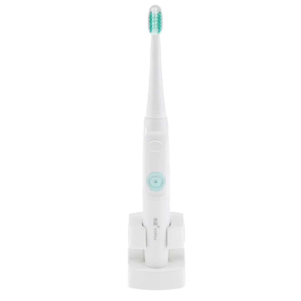 US Plug Electric Rechargeable Power Toothbrush 3 Brush Heads Replacement for Plaque Control Gum Massage US Plug Electric Rechargeable Power Toothbrush 3 Brush Heads Replacement for Plaque Control Gum Massage