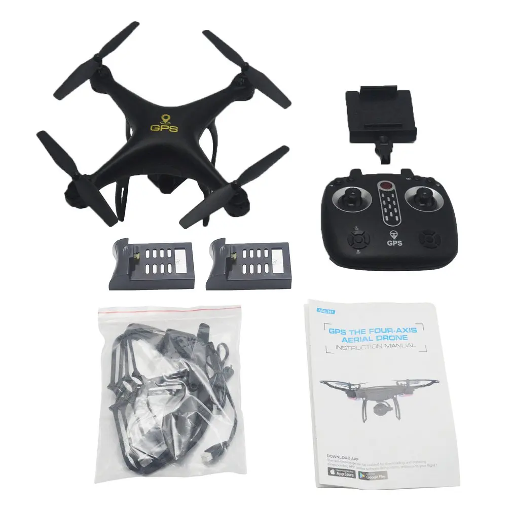 LH-X25GWF Mini Wifi Control Distance GPS FPV 4-Axis RC Drone with 720P HD Camera LED Light One Key Return 2/3 Batteries
LH-X25GWF Mini Wifi Control Distance GPS FPV 4-Axis RC Drone with 720P HD Camera LED Light One Key Return 2/3 Batteries