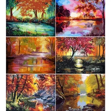 Sale Color Oil Painting By Numbers Scenery Autumn For Adults Kid Draw on Canvas DIY Art Picture Acrylic Paint Wall Decor
Sale Color Oil Painting By Numbers Scenery Autumn For Adults Kid Draw on Canvas DIY Art Picture Acrylic Paint Wall Decor