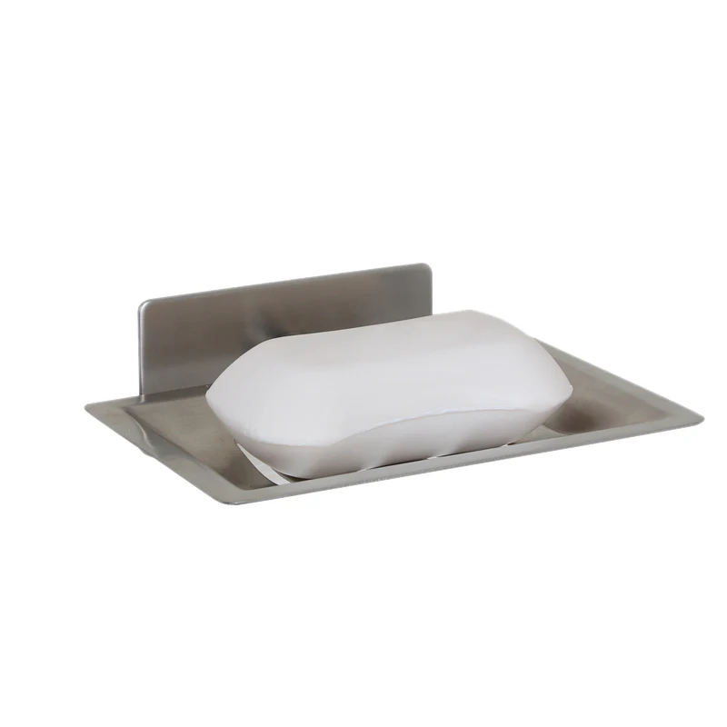 Stainless Steel Soap Dish Bathroom Storage Soap Rack Plate Box Container Wall Storage Rack Holder
Stainless Steel Soap Dish Bathroom Storage Soap Rack Plate Box Container Wall Storage Rack Holder