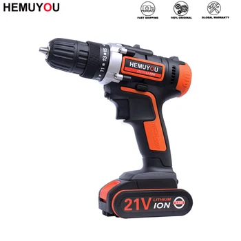 21V Electric Screwdriver Cordless Drill Wireless Power Driver DC Lithium Ion Battery 3 / 8 inch 2 Speed Smart Battery Display
21V Electric Screwdriver Cordless Drill Wireless Power Driver DC Lithium Ion Battery 3 / 8 inch 2 Speed Smart Battery Display