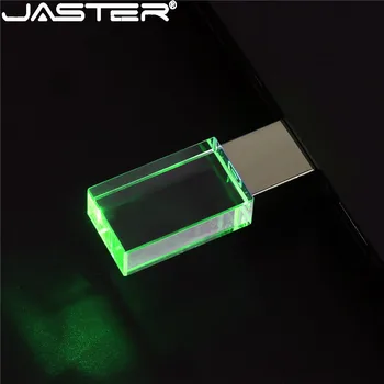 JASTER Crystal Rectangle 4 colors USB Flash Pen Drive 4GB 8GB 16GB 32GB 64GB 128GB USB 2.0 colors silver Red green blue
JASTER Crystal Rectangle 4 colors USB Flash Pen Drive 4GB 8GB 16GB 32GB 64GB 128GB USB 2.0 colors silver Red green blue