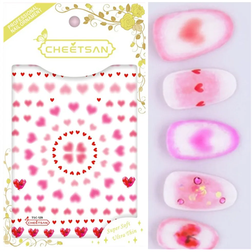 TSC-129 cute WATER HEART series big size 3d nail art stickers decal cheetsan brand template diy nail tool decorations
TSC-129 cute WATER HEART series big size 3d nail art stickers decal cheetsan brand template diy nail tool decorations