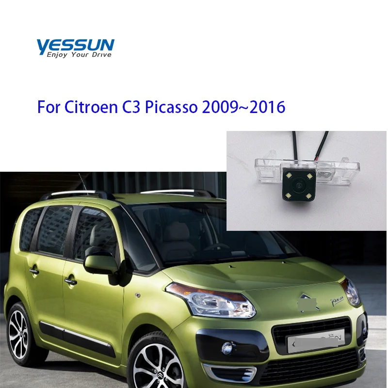 Yessun CCD Night Vision Car Rear View Reverse Backup Camera Waterproof For Citroen C3 Picasso 2009~2016
Yessun CCD Night Vision Car Rear View Reverse Backup Camera Waterproof For Citroen C3 Picasso 2009~2016
