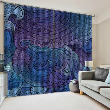 3d Living Room Curtain Beautiful pattern of color rendering HD Digital Print 3d Floral Shading Practical Fine Curtain
3d Living Room Curtain Beautiful pattern of color rendering HD Digital Print 3d Floral Shading Practical Fine Curtain