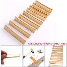 9 Size Guitar Radius Brass Fingerboard Fret Press Caul Insert Guitar DIY Tools Gold Guitar Fret Press Caul Insert Luthier Part
9 Size Guitar Radius Brass Fingerboard Fret Press Caul Insert Guitar DIY Tools Gold Guitar Fret Press Caul Insert Luthier Part