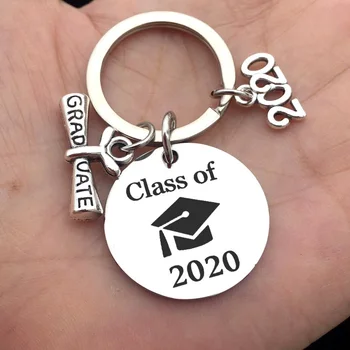 Multicolor Metal Graduation Keychain Stainless Steel Key Ring "Class of 2020" Graduation Jewelry Keyring Student Friends Gifts
Multicolor Metal Graduation Keychain Stainless Steel Key Ring "Class of 2020" Graduation Jewelry Keyring Student Friends Gifts