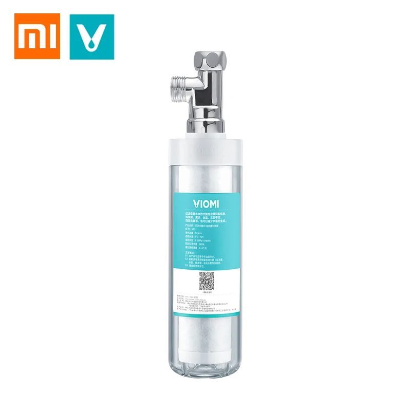 Xiaomi VIOMI VF3 Replaceable 3 In 1 Composite Filter Element Pipe Connection Water Filter 5L/min Flow Rate Kitchen Filter
Xiaomi VIOMI VF3 Replaceable 3 In 1 Composite Filter Element Pipe Connection Water Filter 5L/min Flow Rate Kitchen Filter