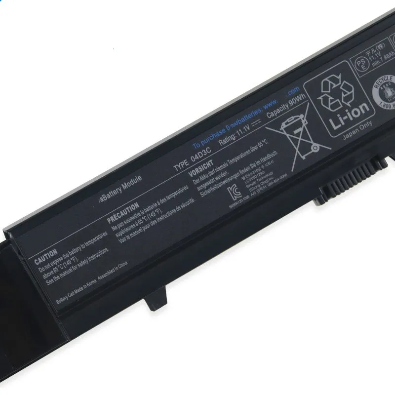 Новый аккумулятор 04D3C для ноутбука DELL Vostro 3400 3500 3700 7FJ92 4JK6R 5200 мАч | Компьютеры и офис