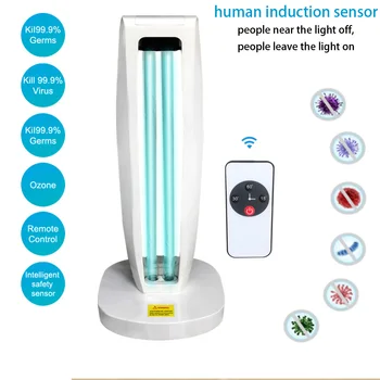 2020 Hot sales ultraviolet light uvc disinfection lamp uv germicidal lamp with PIR sensor control portable uv sterilizer Ozone
2020 Hot sales ultraviolet light uvc disinfection lamp uv germicidal lamp with PIR sensor control portable uv sterilizer Ozone