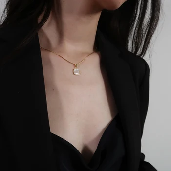 Timeless Wonder Titanium Square Shell Chains Choker Necklace Women Stainless Steel Jewelry Punk Gothic Boho Trendy Ins Gold 5242
Timeless Wonder Titanium Square Shell Chains Choker Necklace Women Stainless Steel Jewelry Punk Gothic Boho Trendy Ins Gold 5242