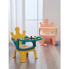 

YB NEW Children Plastic Dinner Chair Non Slip Meubles Pour Enfants Multifunction Fauteuil Enfant wholesale