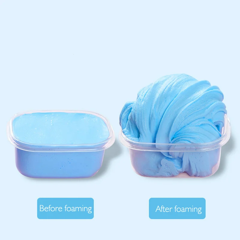 6 Colours Slime Big magical Fluffy Soft Foaming Non-toxic Safety DIY Handmade Toys For Kids Children with box
6 Colours Slime Big magical Fluffy Soft Foaming Non-toxic Safety DIY Handmade Toys For Kids Children with box
