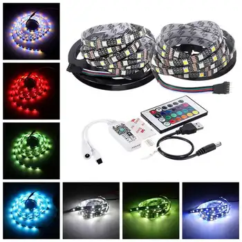 DC5V 12MM IP20 5050 RGBW RGBWW Non-waterproof Phone Control WiFi LED Strip Light Works With Amazon Alexa Google Assistant
DC5V 12MM IP20 5050 RGBW RGBWW Non-waterproof Phone Control WiFi LED Strip Light Works With Amazon Alexa Google Assistant