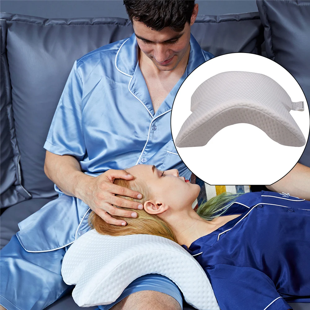 Memory Foam Pillow Anti-pressure Neck Hand Free Ice Silk Rebound Couple Pillows For Home Nap Office Midday Rest Car Plane Train
Memory Foam Pillow Anti-pressure Neck Hand Free Ice Silk Rebound Couple Pillows For Home Nap Office Midday Rest Car Plane Train
