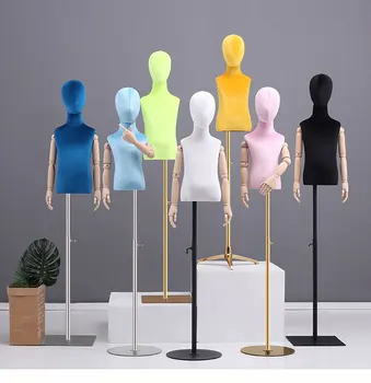 Children's Model Half Length High-end Velvet Display Children Mannequin Customized Hot Sale
Children's Model Half Length High-end Velvet Display Children Mannequin Customized Hot Sale