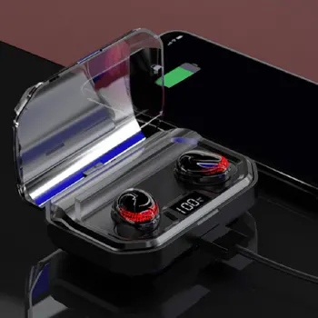 Auto Pairing Bluetooth Wireless Earbuds Handsfree Mini Touch Control Sports Waterproof Digital Display Charging Box Music Travel
Auto Pairing Bluetooth Wireless Earbuds Handsfree Mini Touch Control Sports Waterproof Digital Display Charging Box Music Travel