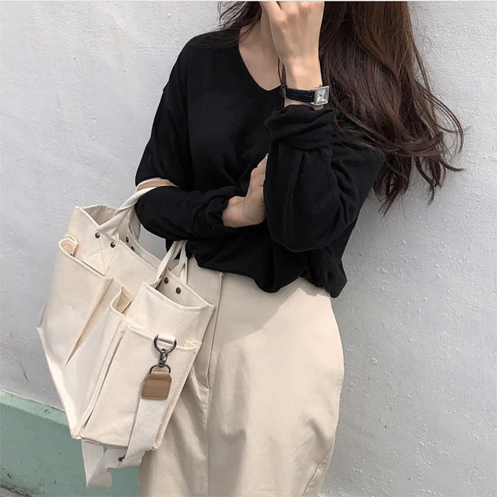 Korea super fire large capacity casual canvas bag multi-pocket practical shoulder portable Messenger bag
Korea super fire large capacity casual canvas bag multi-pocket practical shoulder portable Messenger bag