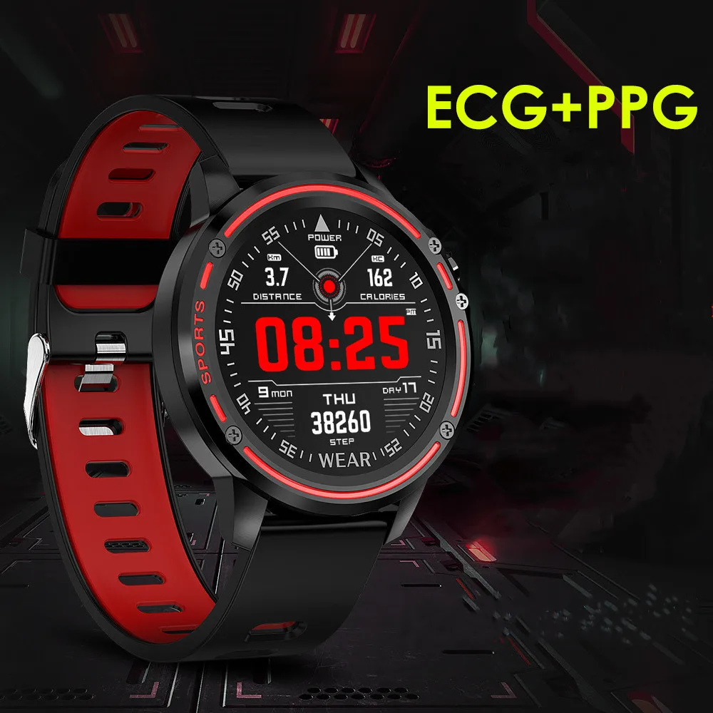 L8 Smart Watch Bluetooth Sport Smart Watch IP68 Waterproof Watch Heart Rate Electrocardiogram Pedometer Bracelet
L8 Smart Watch Bluetooth Sport Smart Watch IP68 Waterproof Watch Heart Rate Electrocardiogram Pedometer Bracelet