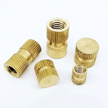 5/25X M3 M4 M5 M6 M8 Type B Solid Brass Copper Metric Thread Injection Molding Knurl Embedded Insert Nut Single Pass Blind Hole
5/25X M3 M4 M5 M6 M8 Type B Solid Brass Copper Metric Thread Injection Molding Knurl Embedded Insert Nut Single Pass Blind Hole