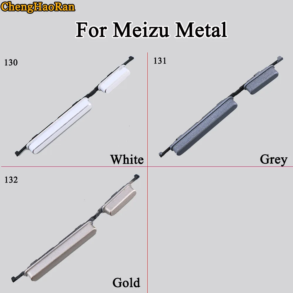 ChengHaoRan 1Pcs Side Button Power On Off Volume Button For Maizu Metal Replacement Repair Parts White/Grey/Gold
ChengHaoRan 1Pcs Side Button Power On Off Volume Button For Maizu Metal Replacement Repair Parts White/Grey/Gold