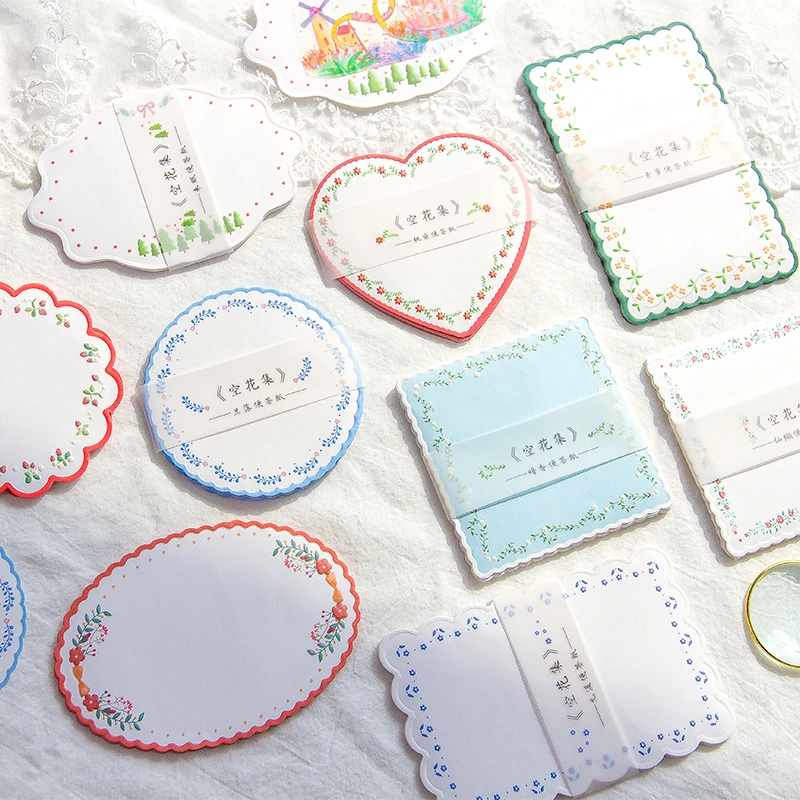 8pcs/lot Stationery small fresh Empty collection series notes paper diy gift planner paper memo pad
8pcs/lot Stationery small fresh Empty collection series notes paper diy gift planner paper memo pad