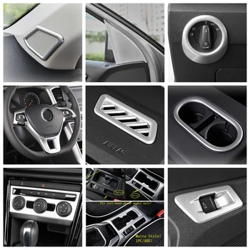 Lapetus Matte Interior Refit Kit Pillar A / Steering Wheel / Air AC Panel Cover Trim For Volkswagen T-Roc T Roc 2018 - 2020 ABS 
Lapetus Matte Interior Refit Kit Pillar A / Steering Wheel / Air AC Panel Cover Trim For Volkswagen T-Roc T Roc 2018 - 2020 ABS