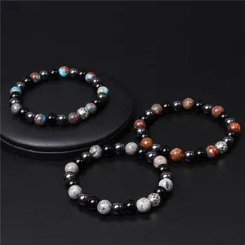 High Quality Men Bracelet Natural lapis lazuli Labradorite Beads Bracelet Round Ball Hematite Beaded Energy Bracelet Jewelry
High Quality Men Bracelet Natural lapis lazuli Labradorite Beads Bracelet Round Ball Hematite Beaded Energy Bracelet Jewelry