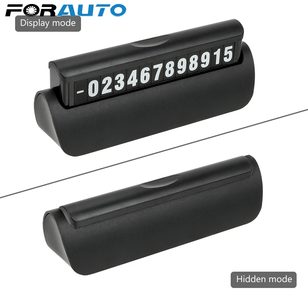 FORAUTO Car Sticker Phone Number Plate Hidden Magnetic Adsorption Temporary Parking Card Luminous Car-Styling Universal
FORAUTO Car Sticker Phone Number Plate Hidden Magnetic Adsorption Temporary Parking Card Luminous Car-Styling Universal