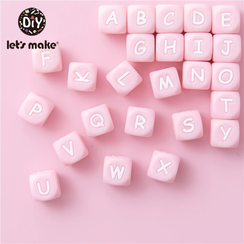 Let's Make Candy Pink Silicone Alphabet Beads Set DIY Baby Teether Bead 12mm BPA FREE
Let's Make Candy Pink Silicone Alphabet Beads Set DIY Baby Teether Bead 12mm BPA FREE