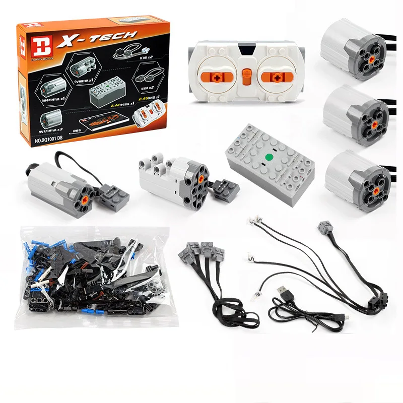2019 New MOC Technic Motor Sports car power remote control motor set LED lighting device Kids Toys Building Blocks Bricks Parts
2019 New MOC Technic Motor Sports car power remote control motor set LED lighting device Kids Toys Building Blocks Bricks Parts