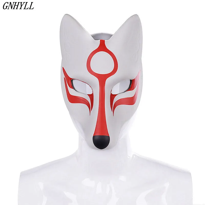 GNHYLL Carnival Masquerade Anime Cosplay Animal Pu Leather White Japanese Kitsune Fox Mask
GNHYLL Carnival Masquerade Anime Cosplay Animal Pu Leather White Japanese Kitsune Fox Mask