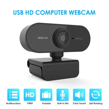ET 1080P HD USB Computer Webcam with 360 Degree Rotation Base Autofocus Web Camera w/Mic for Video Call PC Cam Support Mac Win
ET 1080P HD USB Computer Webcam with 360 Degree Rotation Base Autofocus Web Camera w/Mic for Video Call PC Cam Support Mac Win
