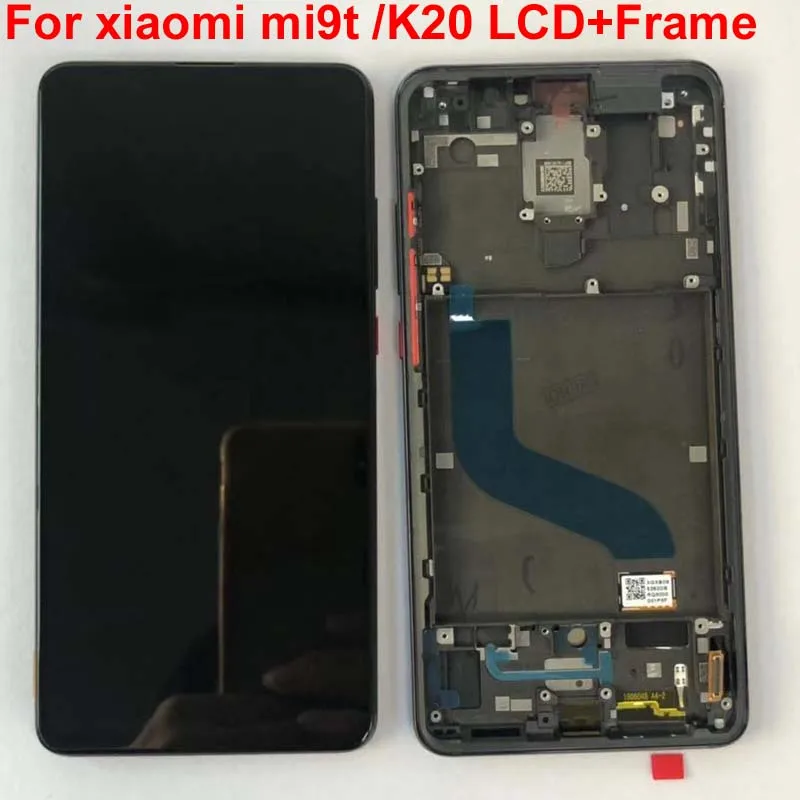 Original Amoled for Xiaomi Redmi K20 LCD Display Touch Screen Digitizer Assembly for Xiaomi Mi 9t for Xiaomi Redmi K20 Pro+Frame
Original Amoled for Xiaomi Redmi K20 LCD Display Touch Screen Digitizer Assembly for Xiaomi Mi 9t for Xiaomi Redmi K20 Pro+Frame